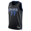 NBA Mænd Trøje Dallas Mavericks Luka Doncic 2023-24 Nike City Edition Sort Swingman